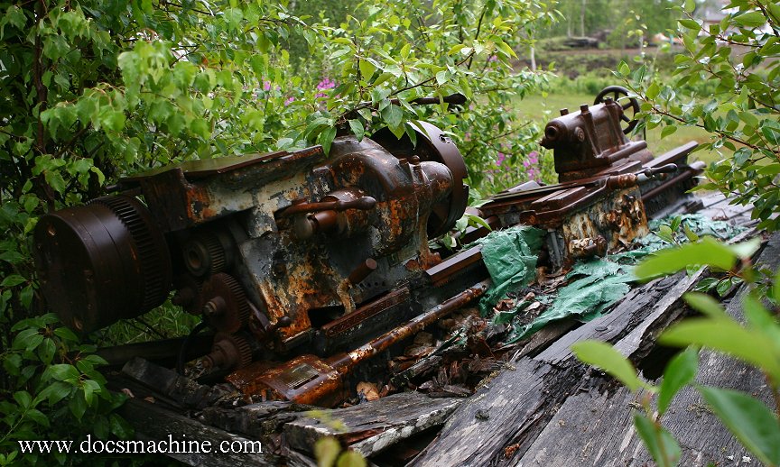 Old Lodge & Shipley Lathe