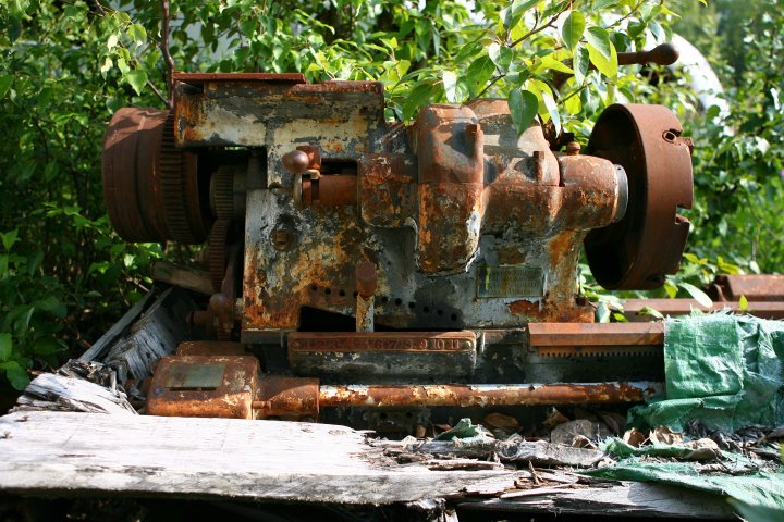 Old Lodge & Shipley Lathe