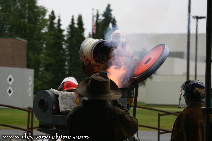 Kenai, Alaska Iron Pour 2008