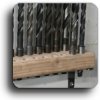 Morse Taper Drill Rack